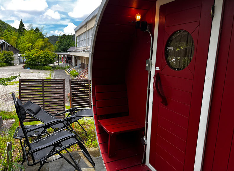 A Relaxing Moment Reserved for Private Use Private Sauna