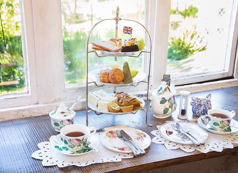 Afternoon Tea Served in Authentic British Style