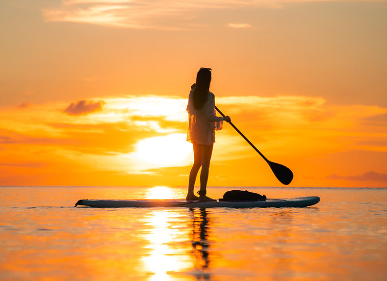Special Moments Beneath a Beautiful Sunset