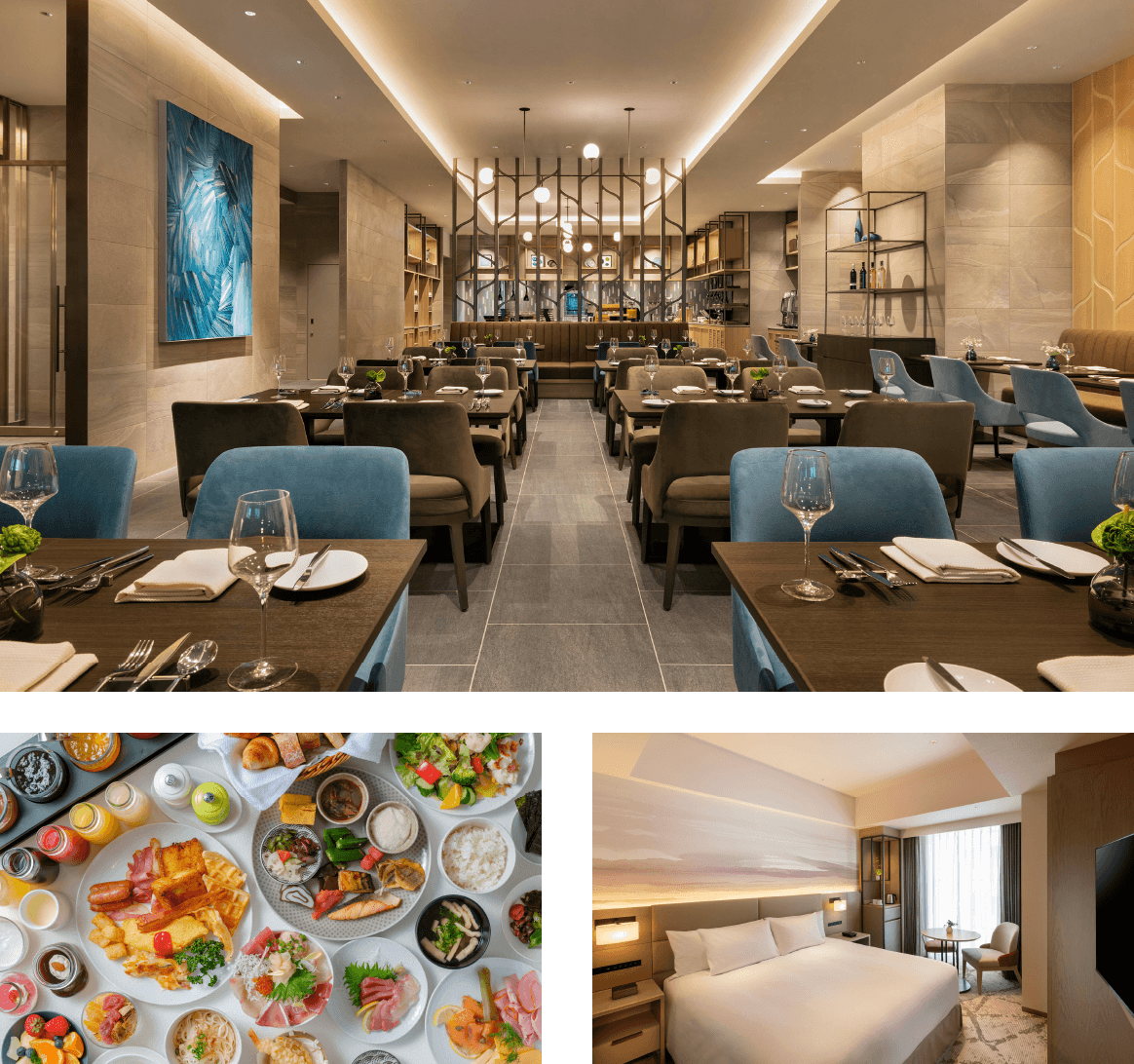 DoubleTree by Hilton Toyama Easy access to anywhere, just three minutes from the station!