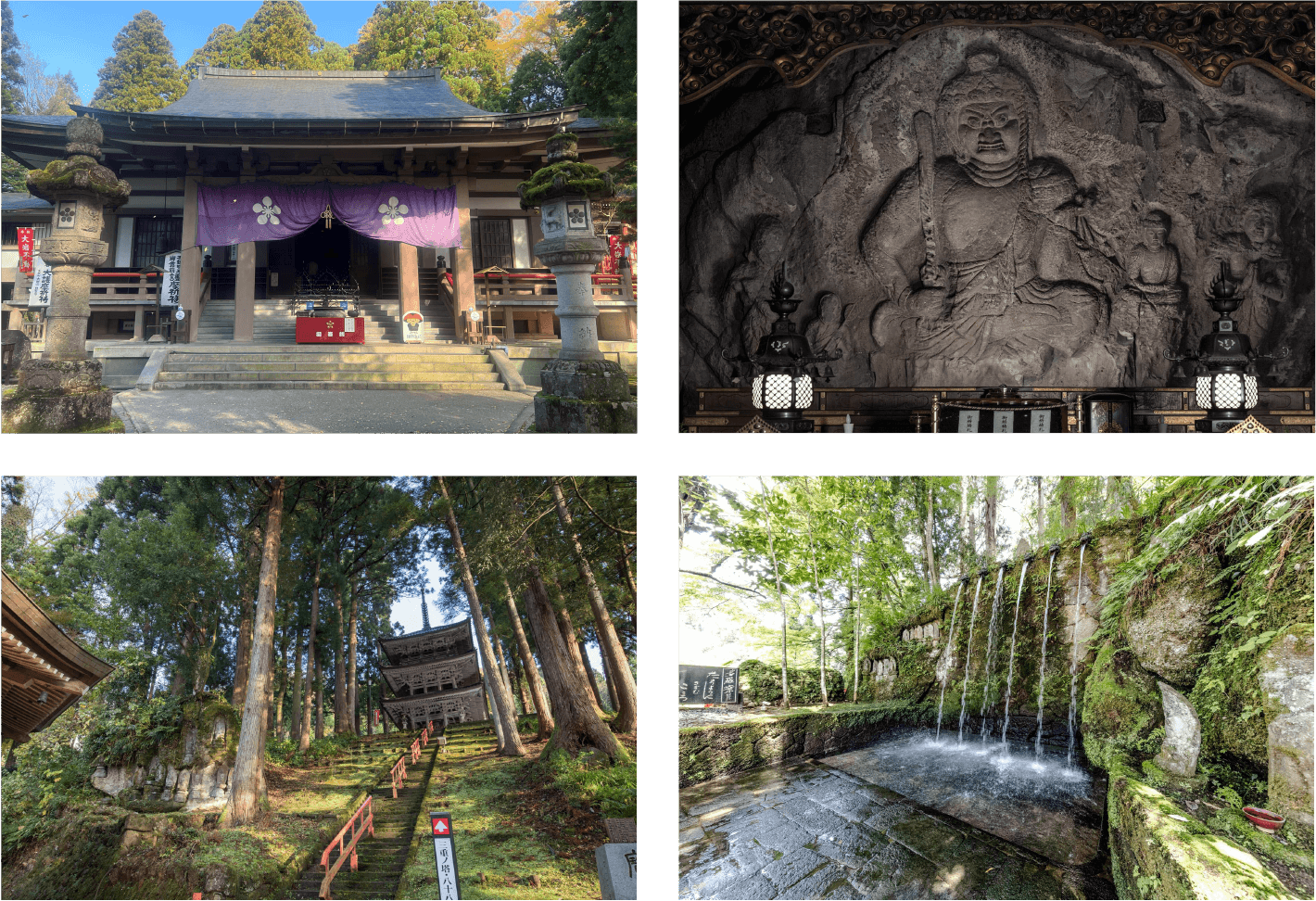 Sightseeing Oiwasan Nisseki Temple This temple surrounded by majestic nature is one of Hokuriku’s best “power spots!”