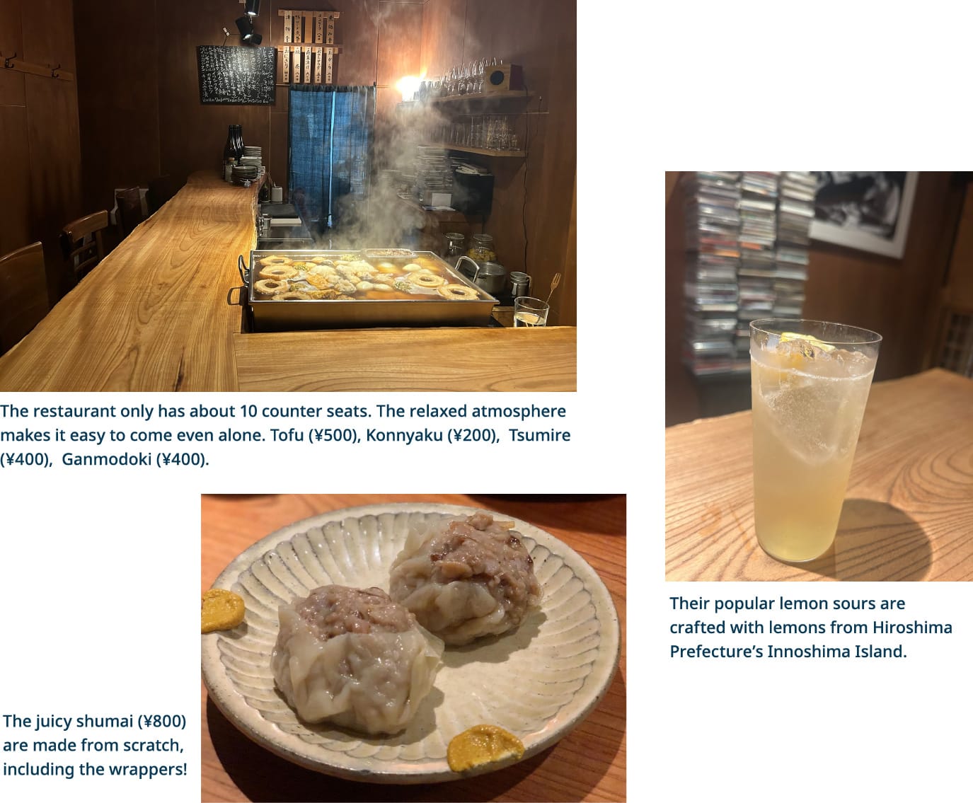 Toast to a Toyama delicacy with homemade lemon sours at Hida!