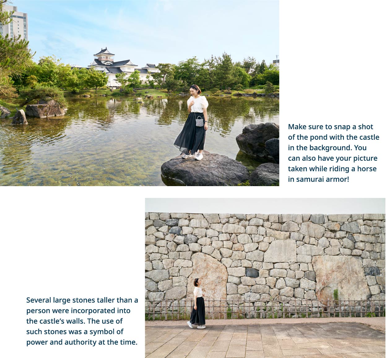 Take your best shot while exploring Toyama Castle Park!