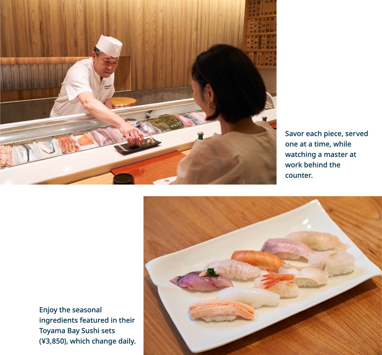 Enjoy local sushi at one of Toyama’s best sushi restaurants!