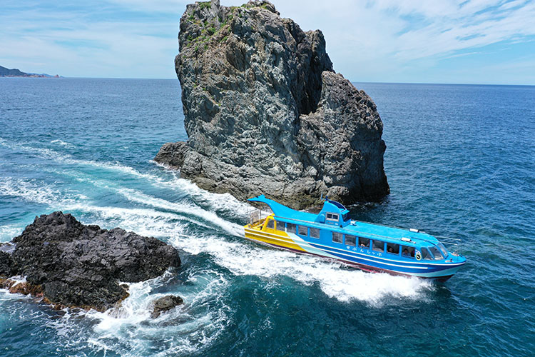 Omi Island sightseeing steamship [Omijima Kankokisen]