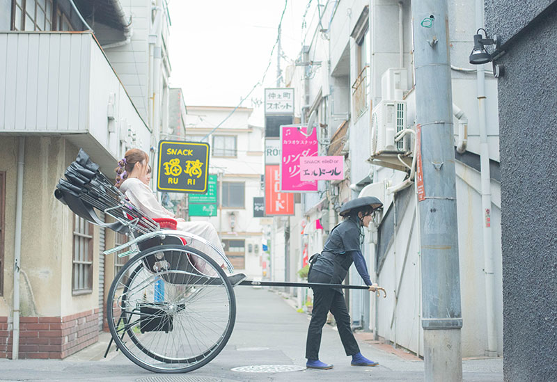 Onomichi rickshaw Eejan