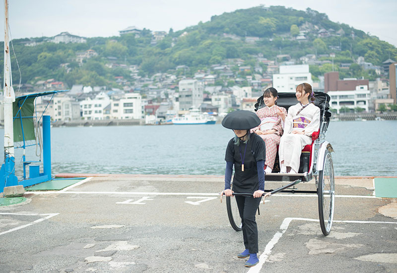 Onomichi rickshaw Eejan