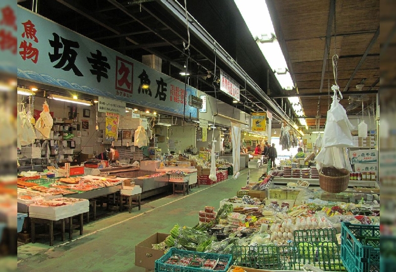 Miyako City Fish and Vegetable Market