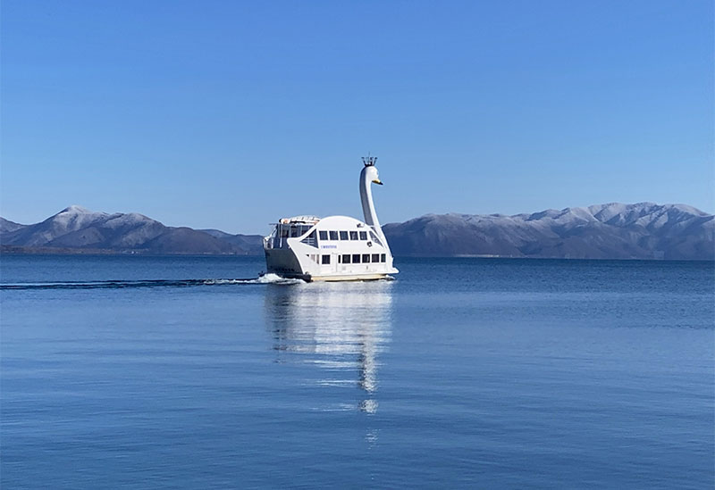 Inawashiro sightseeing boat